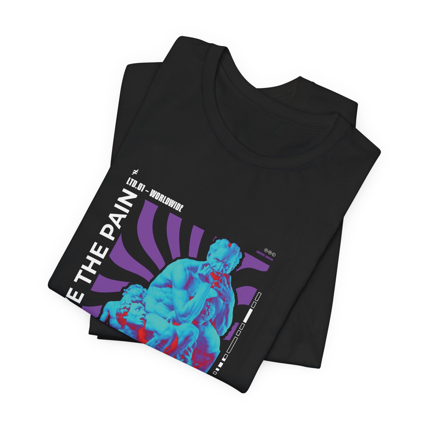 Retro Vaporwave Statue Tee — Binary '0010101. 00:21' Graphic T-Shirt