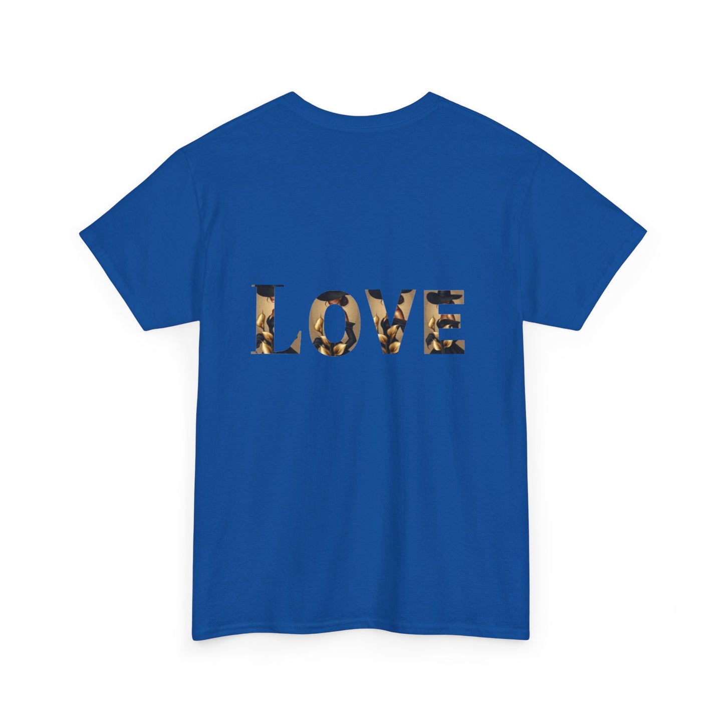 LOVE Graphic Tee — Elegant Black Woman Silhouette T-Shirt