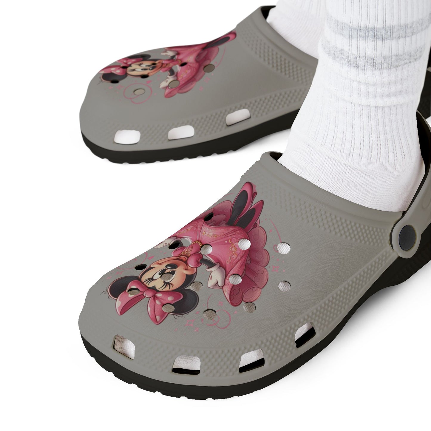 Dog Pattern EVA Clogs — Cute Puppy All-Over Print Foam Shoes