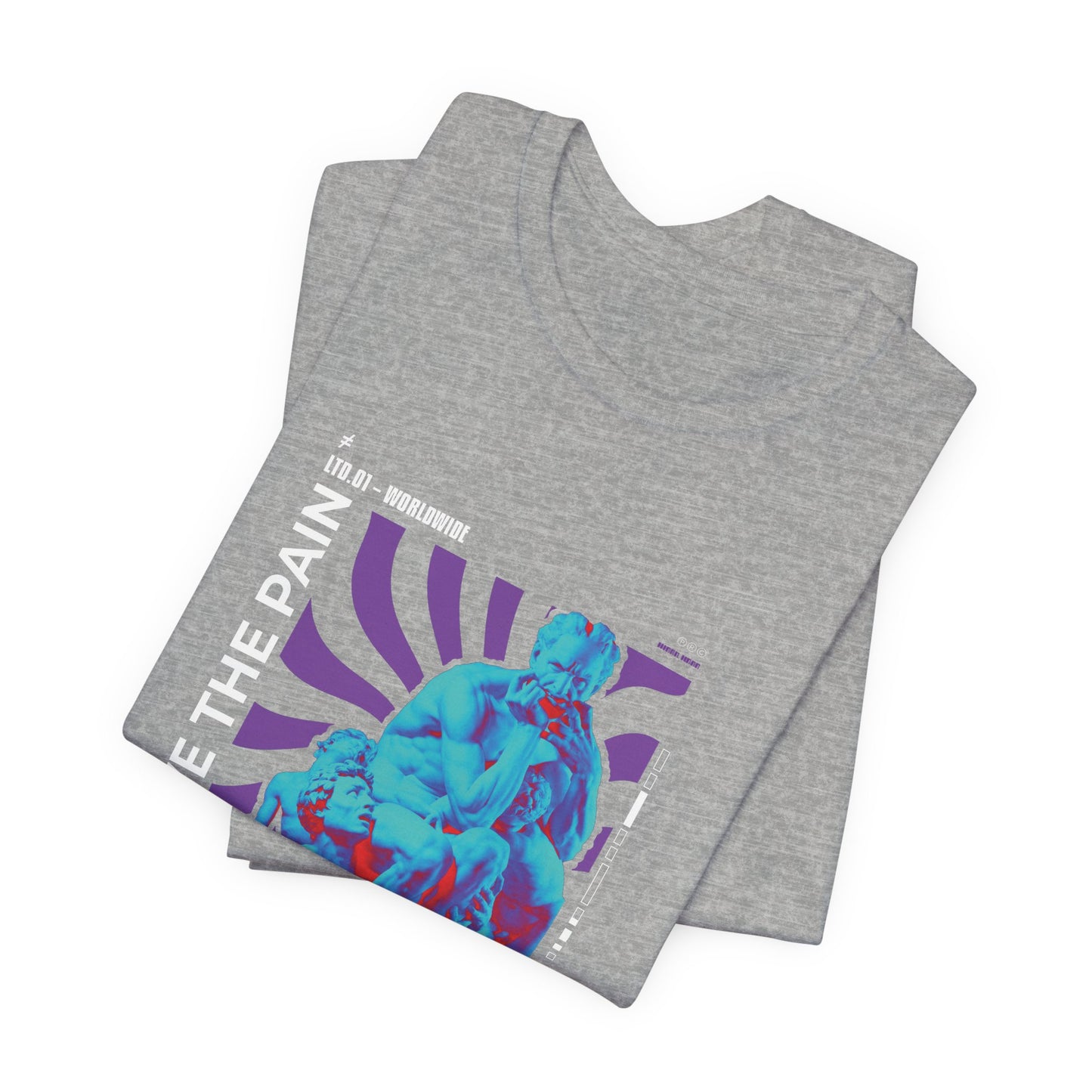 Retro Vaporwave Statue Tee — Binary '0010101. 00:21' Graphic T-Shirt