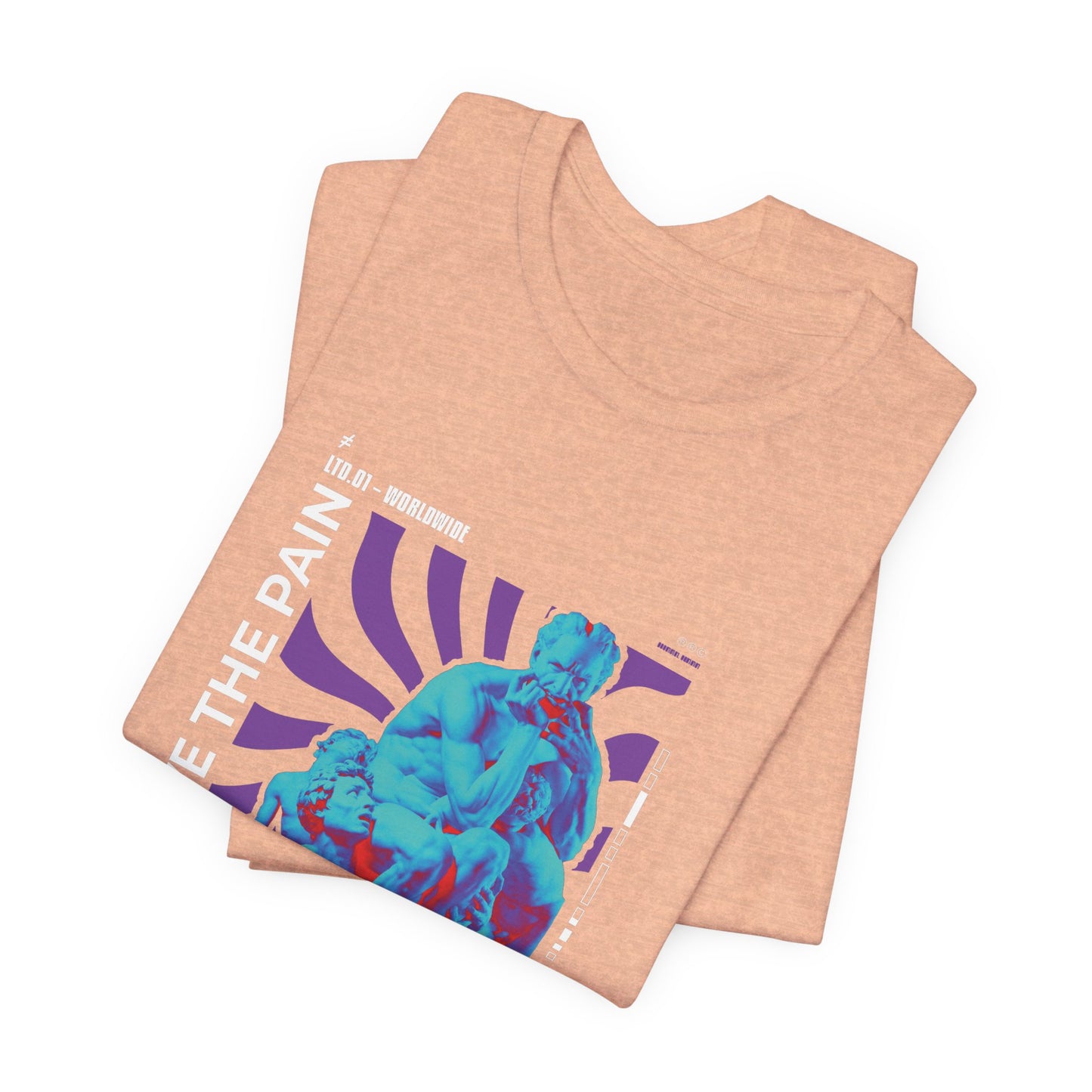 Retro Vaporwave Statue Tee — Binary '0010101. 00:21' Graphic T-Shirt