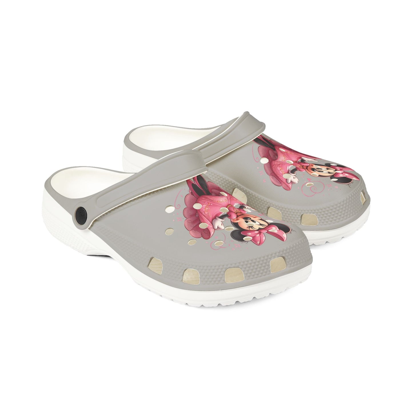 Dog Pattern EVA Clogs — Cute Puppy All-Over Print Foam Shoes