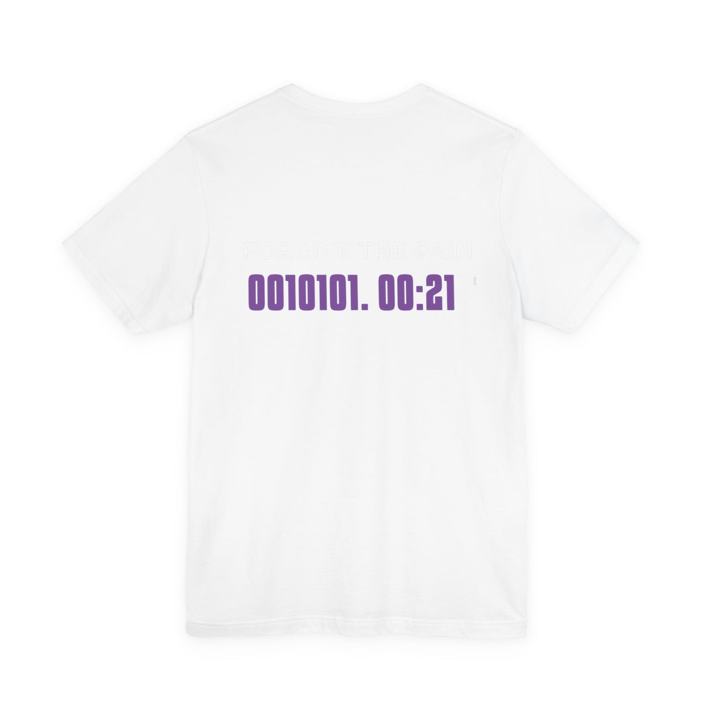Retro Vaporwave Statue Tee — Binary '0010101. 00:21' Graphic T-Shirt