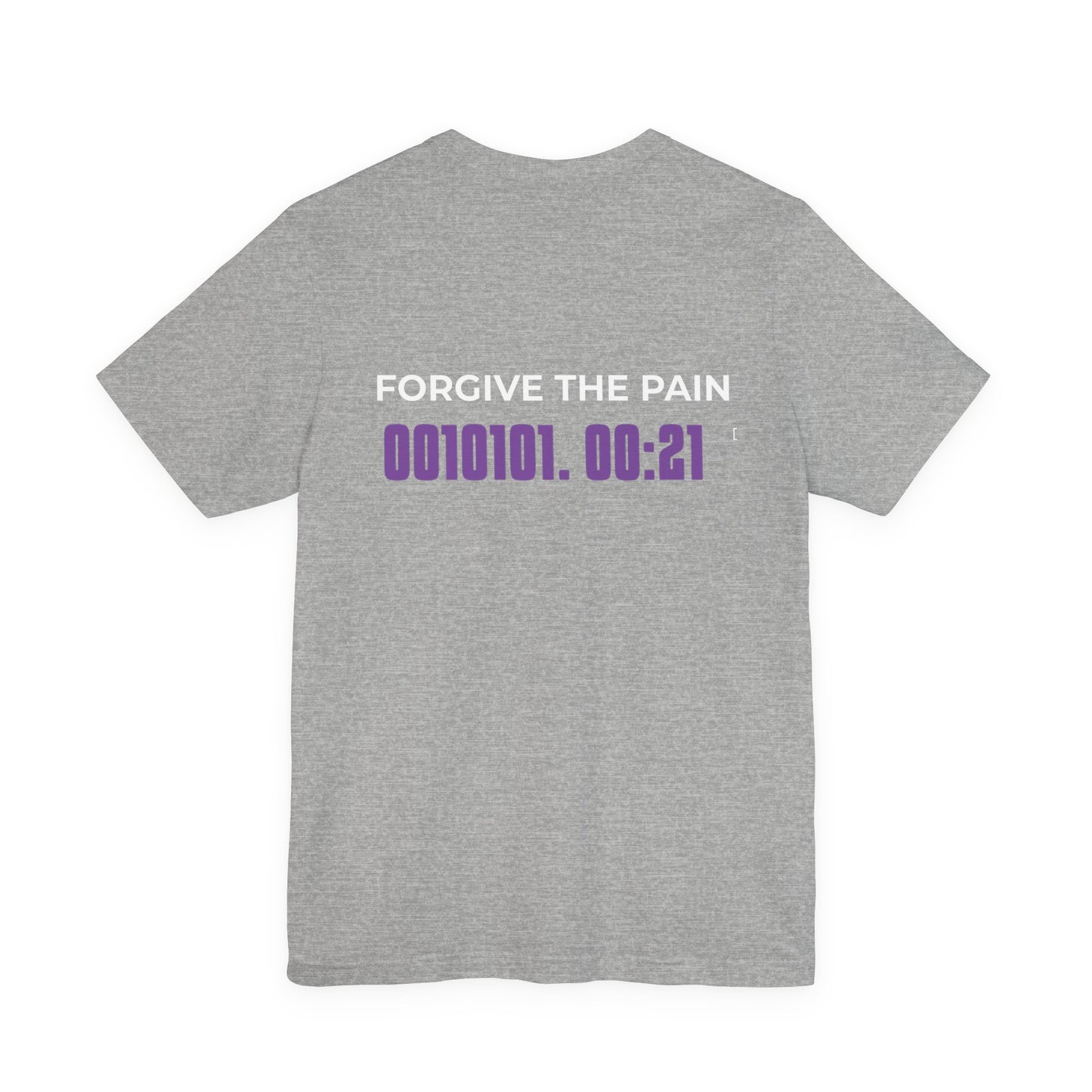 Retro Vaporwave Statue Tee — Binary '0010101. 00:21' Graphic T-Shirt