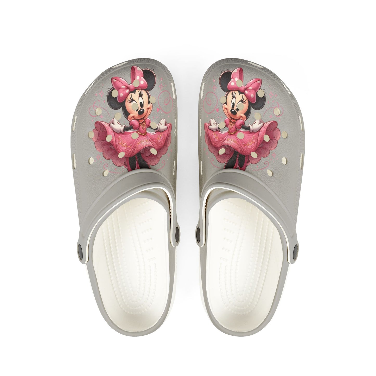 Dog Pattern EVA Clogs — Cute Puppy All-Over Print Foam Shoes