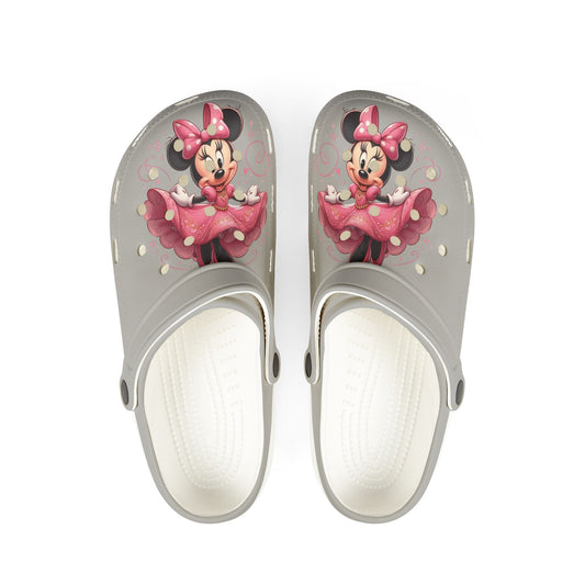 Dog Pattern EVA Clogs — Cute Puppy All-Over Print Foam Shoes