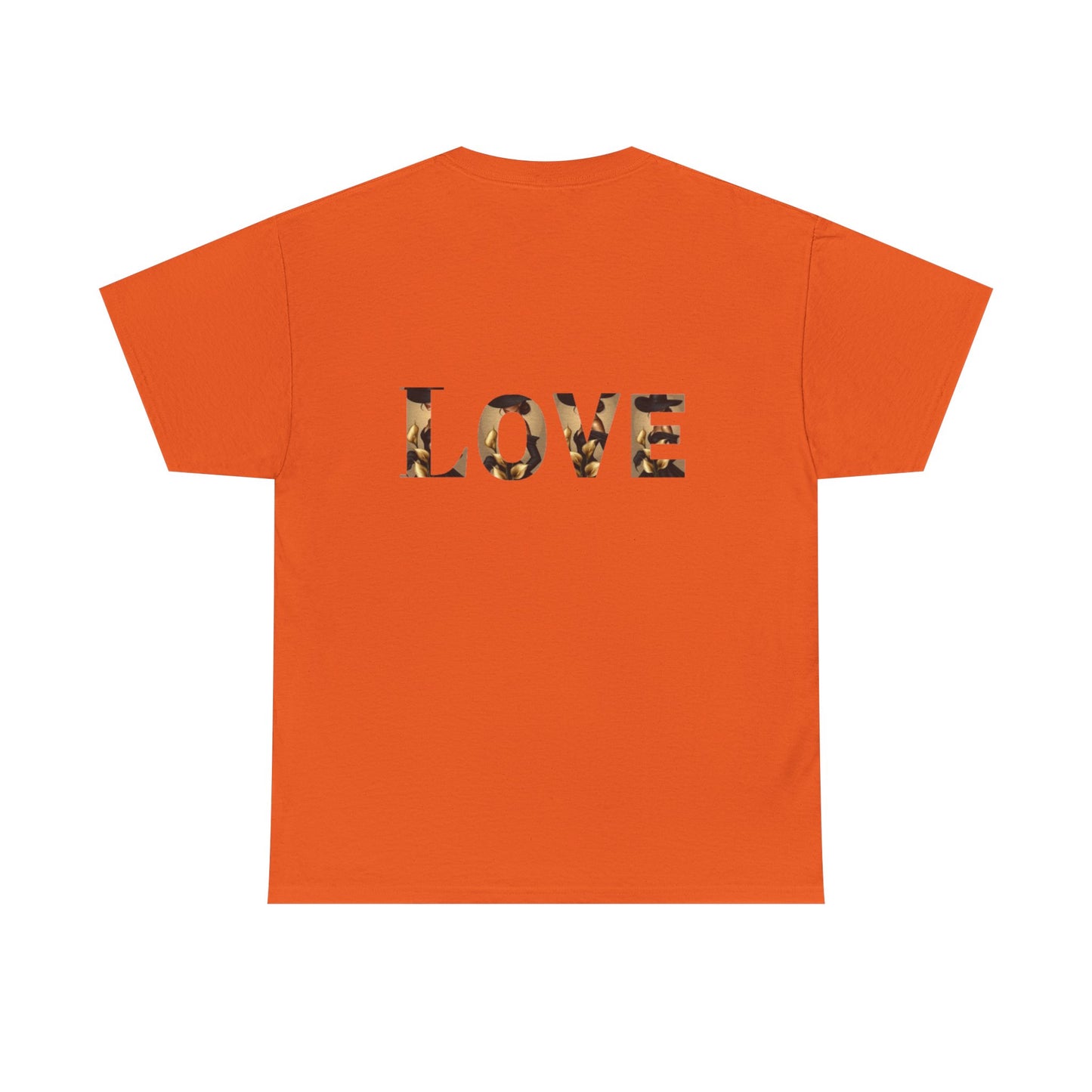 LOVE Graphic Tee — Elegant Black Woman Silhouette T-Shirt