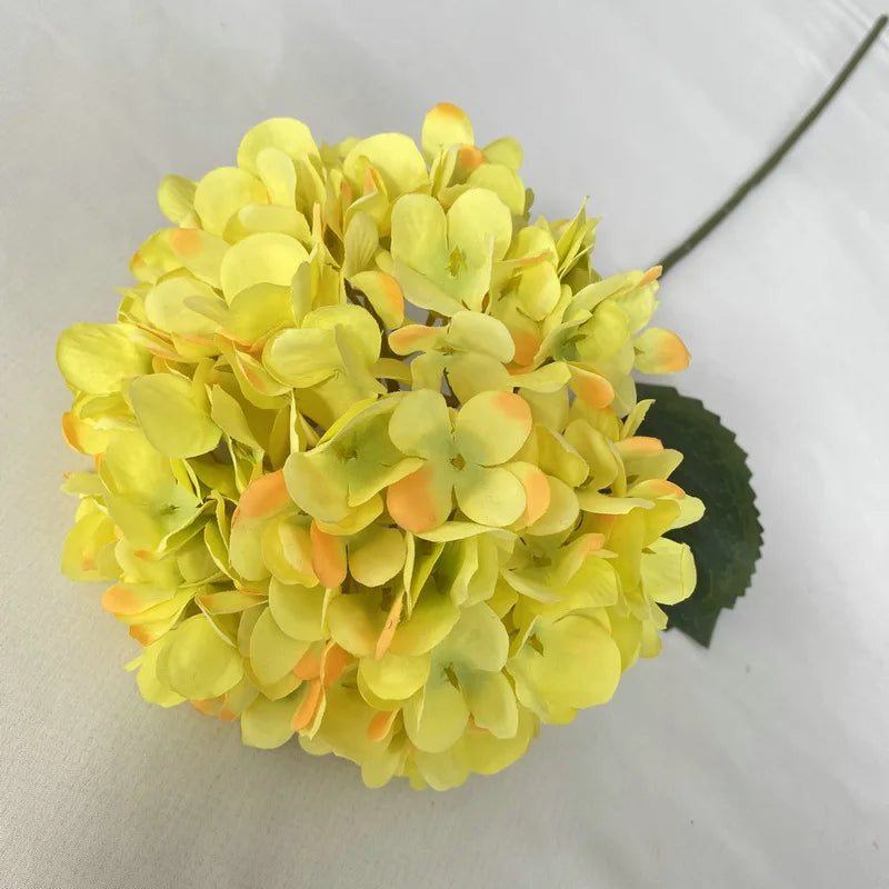 58cm Beautiful Silk Artificial Flowers Hydrangea Flower Bouquet for Table Decoration Floral