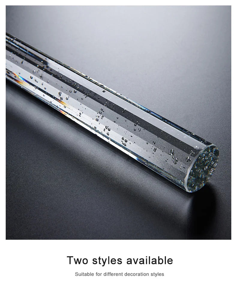 Modern Bubble Crystal Wall Lamps Indoor Lighting For Living Room Bedroom Study Background Wall Sconces Light