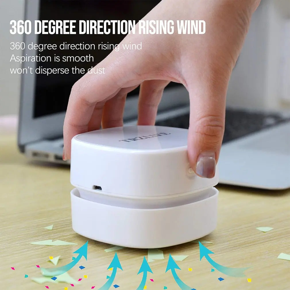 Mini Vacuum Cleaner Portable Handheld Vacuum Office Desk Dust