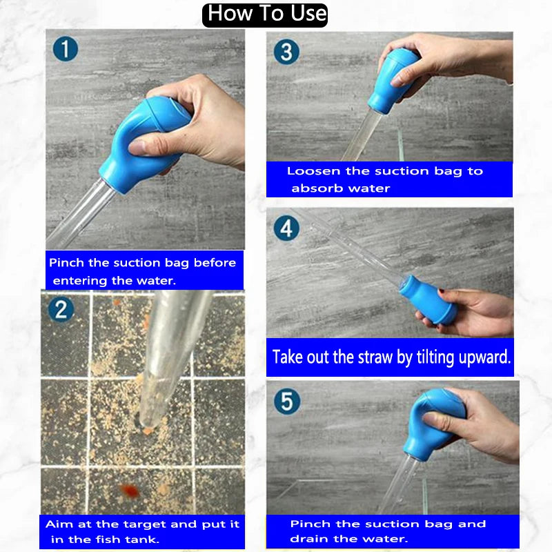 Aquarium Fish Tank Clean Tool