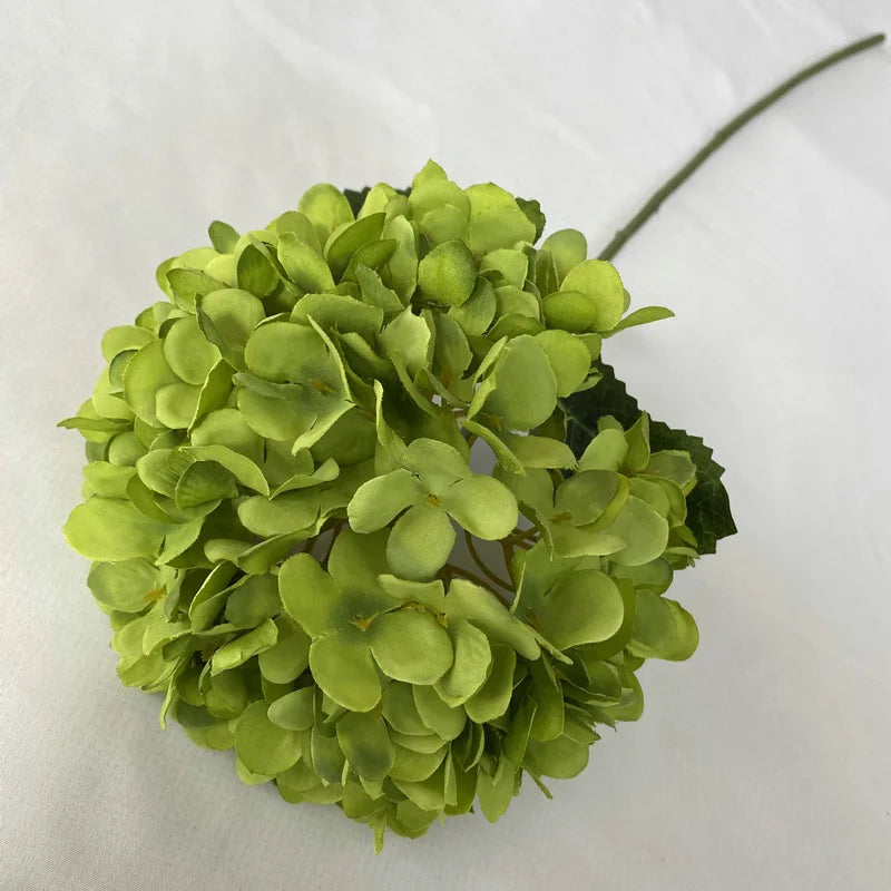 58cm Beautiful Silk Artificial Flowers Hydrangea Flower Bouquet for Table Decoration Floral