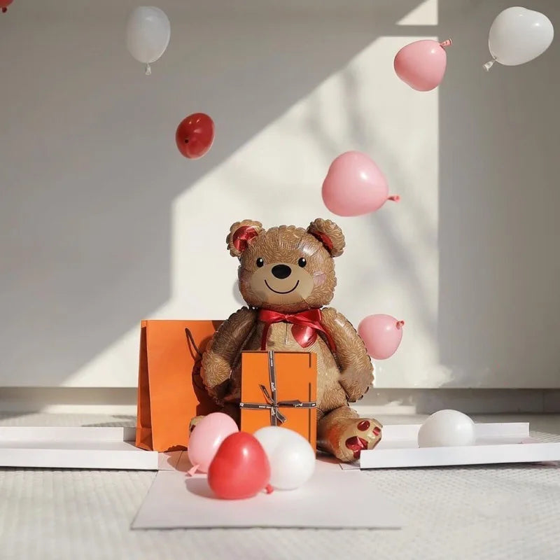 Huge Bear Aluminum Film Balloon Hug Bear