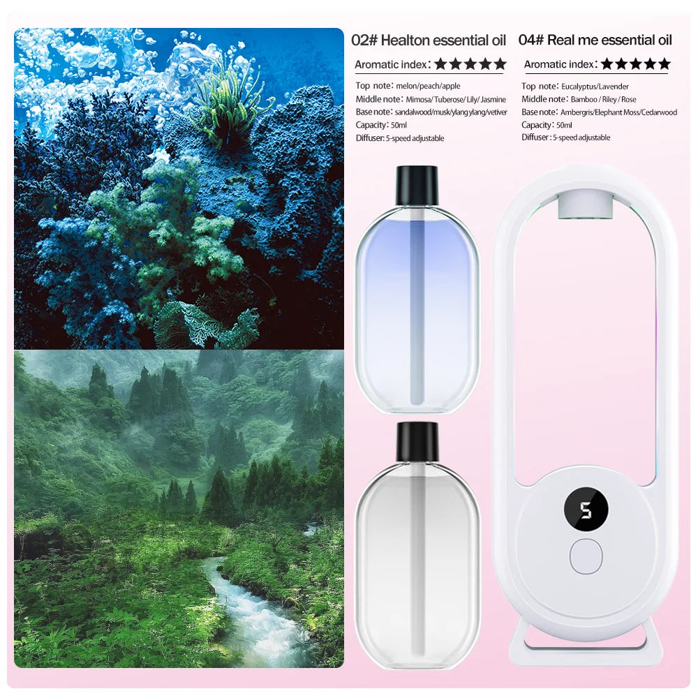 Rechargeable portable aroma diffuser Essential Oil