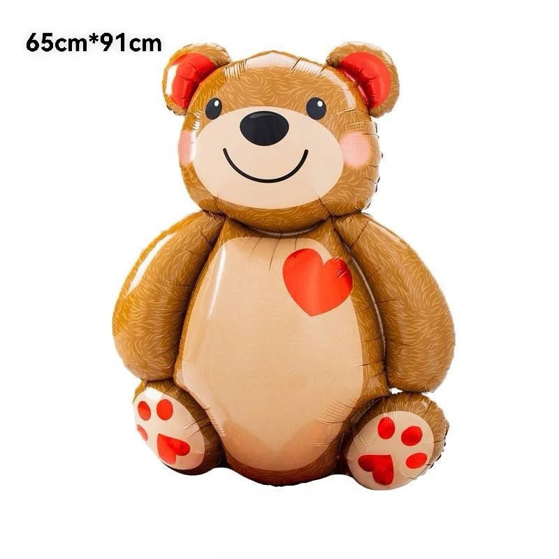 Huge Bear Aluminum Film Balloon Hug Bear