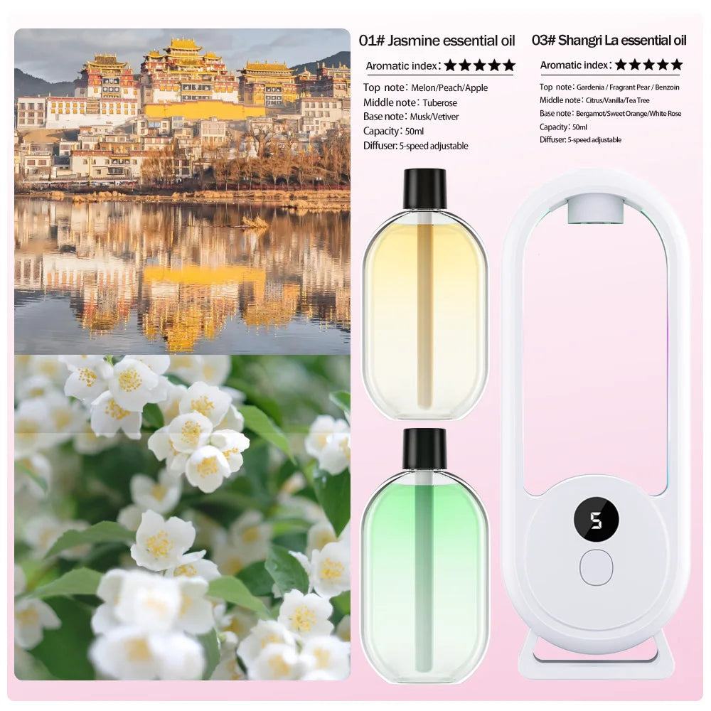 Rechargeable portable aroma diffuser Essential Oil