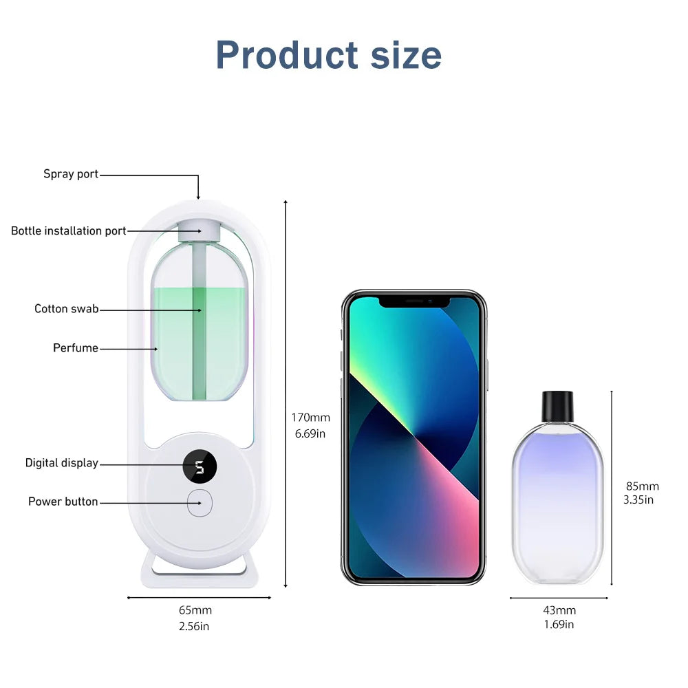 Rechargeable portable aroma diffuser Essential Oil