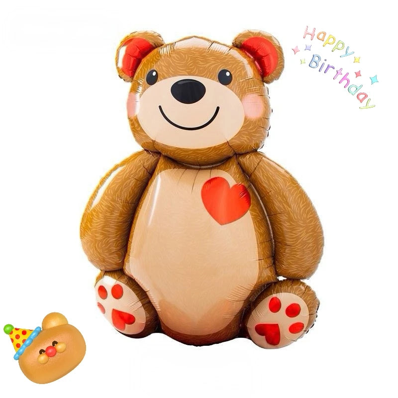 Huge Bear Aluminum Film Balloon Hug Bear
