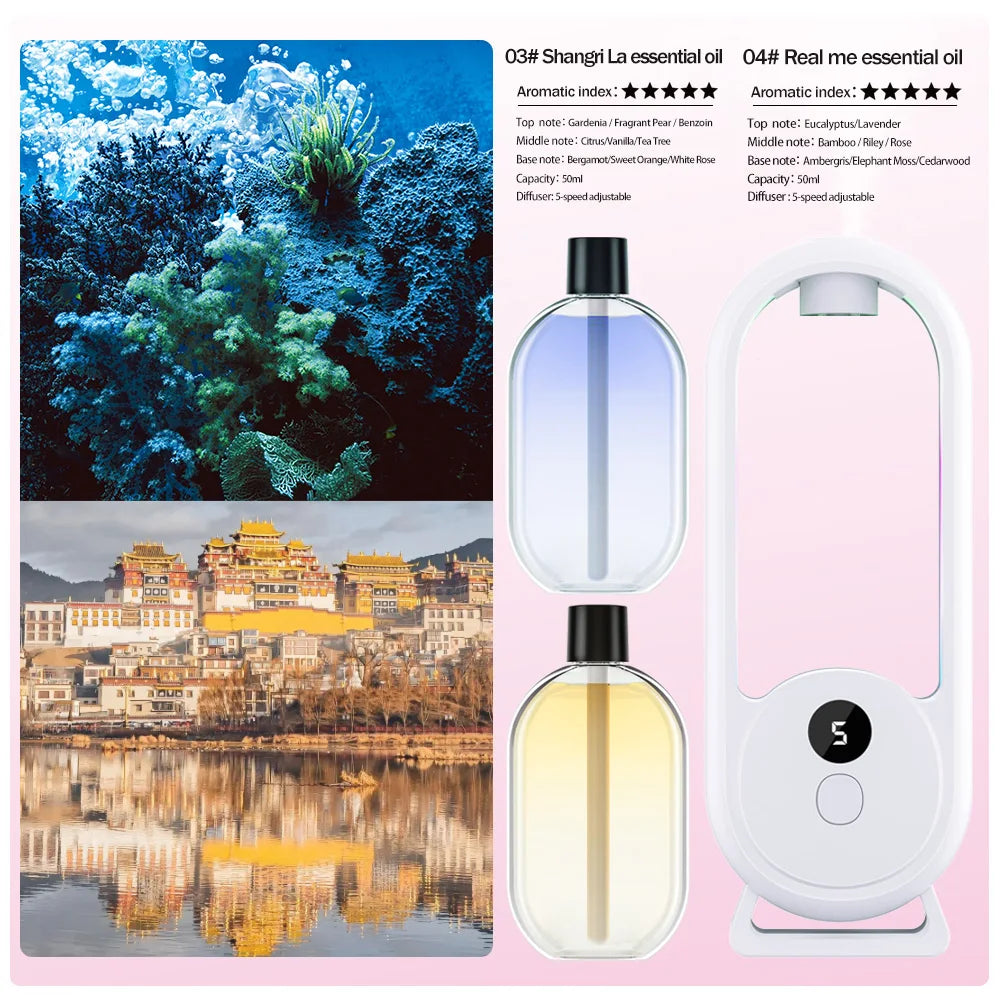 Rechargeable portable aroma diffuser Essential Oil