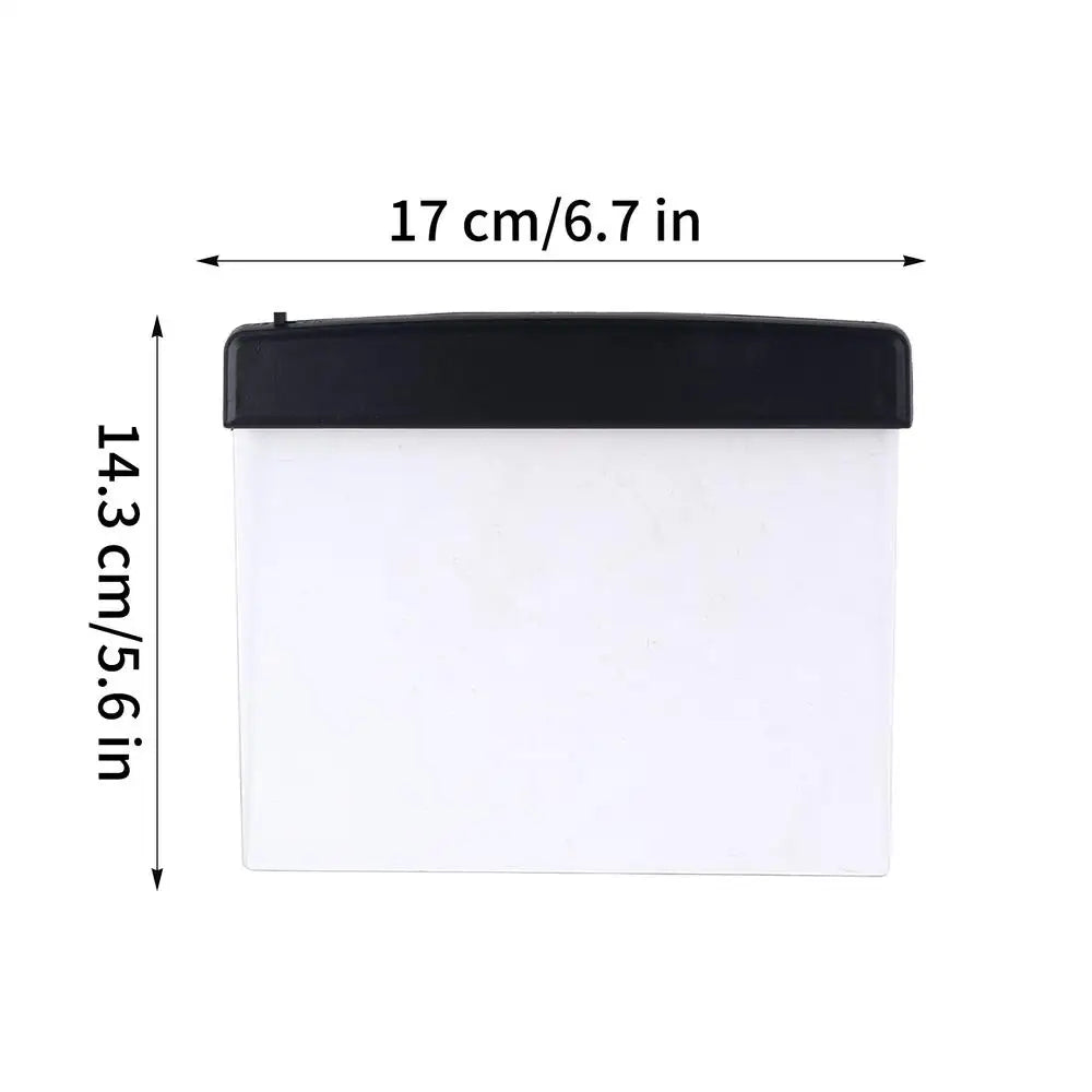 LED Book Reading Light Transparent Page  Bed Desk nighttime reading