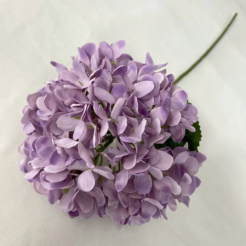 58cm Beautiful Silk Artificial Flowers Hydrangea Flower Bouquet for Table Decoration Floral