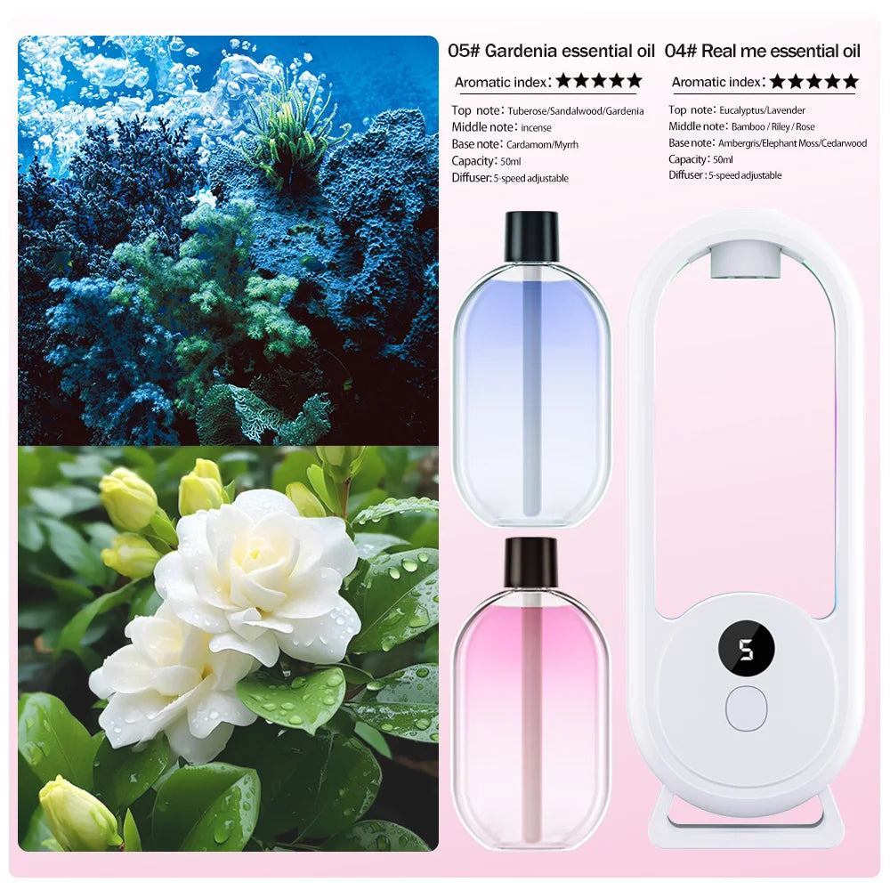 Rechargeable portable aroma diffuser Essential Oil