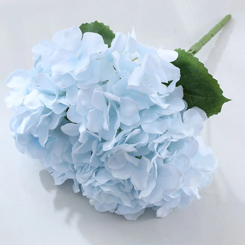 58cm Beautiful Silk Artificial Flowers Hydrangea Flower Bouquet for Table Decoration Floral