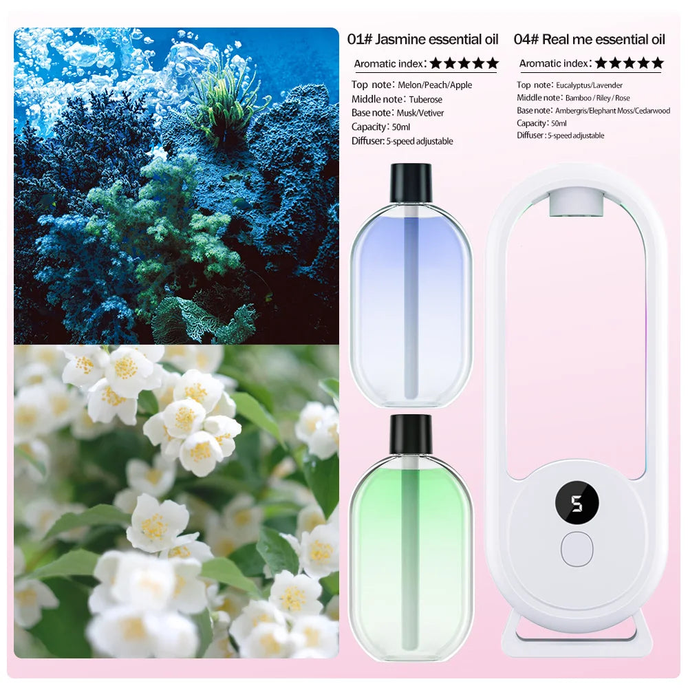 Rechargeable portable aroma diffuser Essential Oil